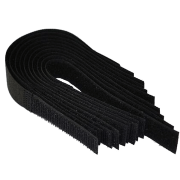 Cable Ties Reusable / Cable Tidy 20mm x 180mm 10 Pack