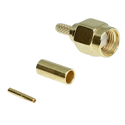 SMA-RP Crimp Plug RG174, RG188, RG316, LMR100