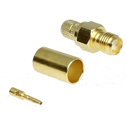 SMA Crimp Jack LMR240 (Solder Pin)