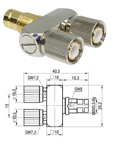 1.6/5.6 U Link (with monitor 15mm spacing)