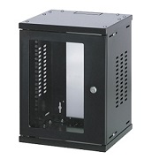 miniMEDIA Black Metal Cabinet