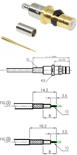 HDC43 DDF Crimp Plug