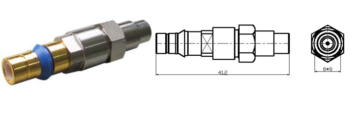 HDC43 Plug - IDC In Line