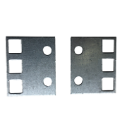 19" to ETSI (21") Bracket Galvanised BZP (pair)