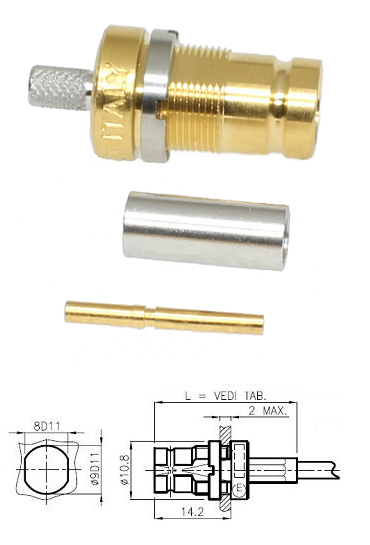 1.6/5.6 Bulkhead Jack Flex 3