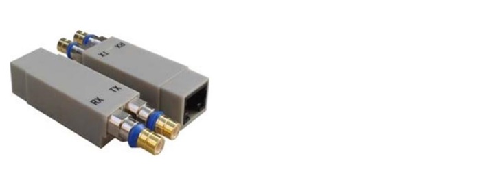 HDC43/RJ45 balun Right Hand (Grey)