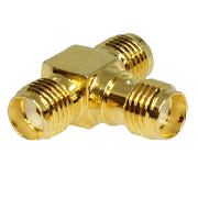 SMA Jack/Jack/Jack T-Adaptor