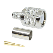 TNC Crimp Plug LMR240 (solder Pin)