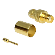 SMA Crimp Jack LMR300 (Solder Pin)