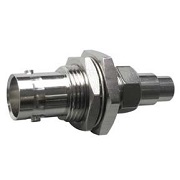 BNC Bulkhead Jack - IDC In Line