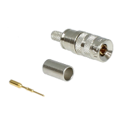 1.0/2.3 Crimp Plug 02Y (ST) CY 0.45/2.0-75 (1.2mm crimp)