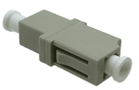 LC/LC Adaptor Simplex Multimode, beige