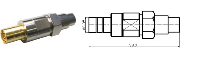 SMB Plug - IDC In Line