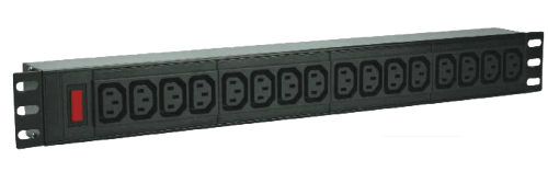 IEC C13 Neon Indicated 19” Horizontal Rack Mount