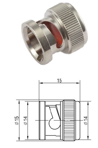 BNC Plug Cap (no chain)