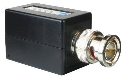 RJ45 - BNC Plug single channel balun