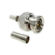 BNC Crimp Plug 2.5C-2V