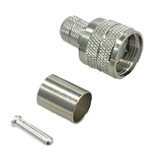 UHF Crimp Plug RG213 (Solder Pin)