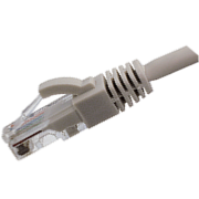 Cat6 U/UTP 24 AWG LSZH Snagless Flush Moulded Patch Lead