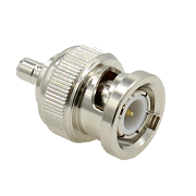 BNC Plug - SMB Jack (male pin) Adaptor