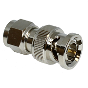 F Type Male - BNC Male Adaptor